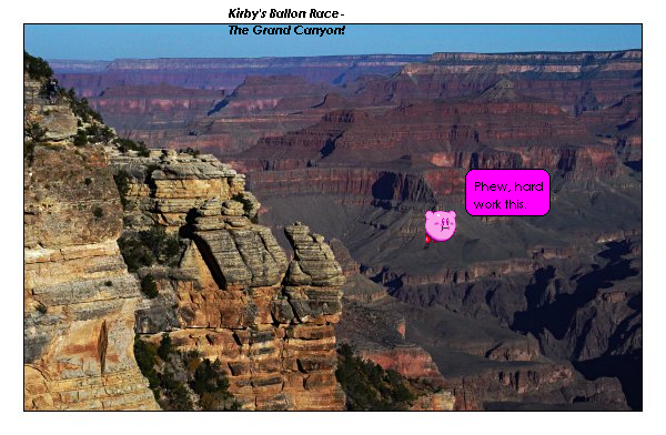Kirby's Balloon Race NO.3