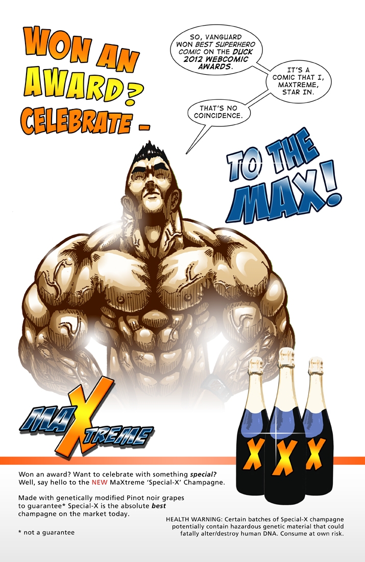 Vanguard wins ‘Best Superhero Comic 2012’