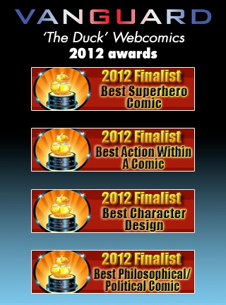 Duck awards 2012 - VANGUARD Nominated for four awards