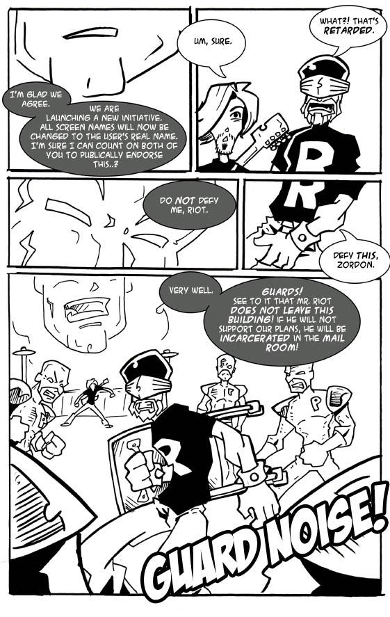 Drunk Duck Civil War: Page Two