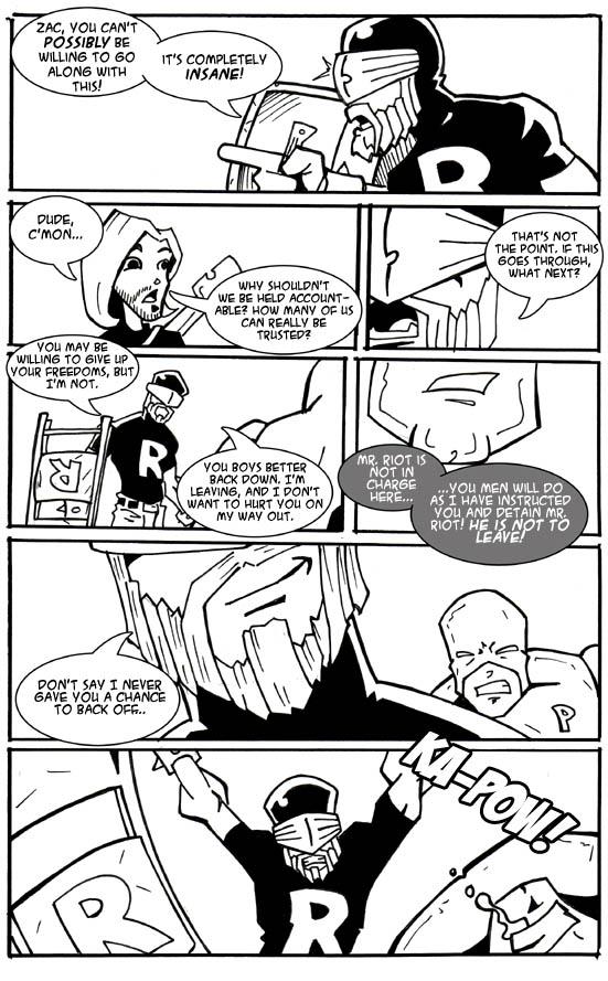 Drunk Duck Civil War: Page Three