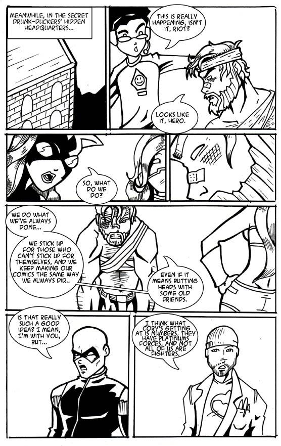 Drunk Duck Civil War: Issue 2, Page 3