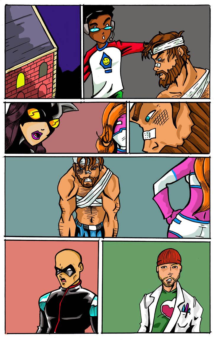 Issue Two: Page Three...IN COLOR!