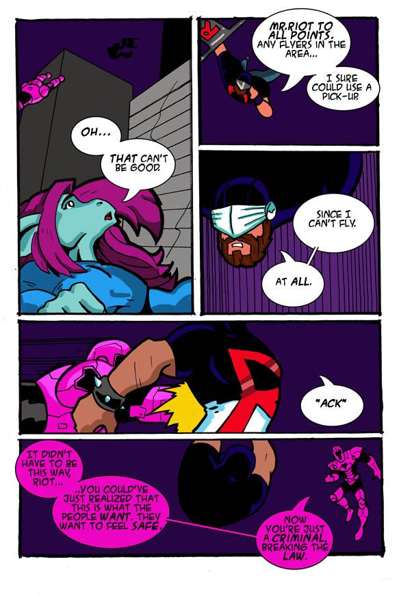 Drunk Duck Civil War: Issue 2, Page 14