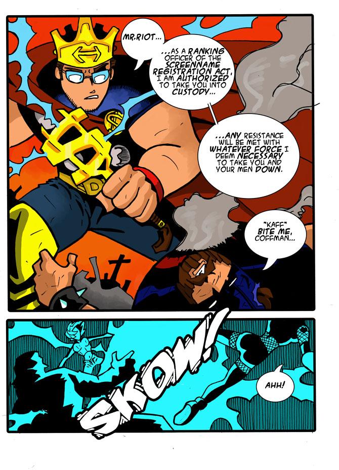 Drunk Duck Civil War: Issue 2, Page 20