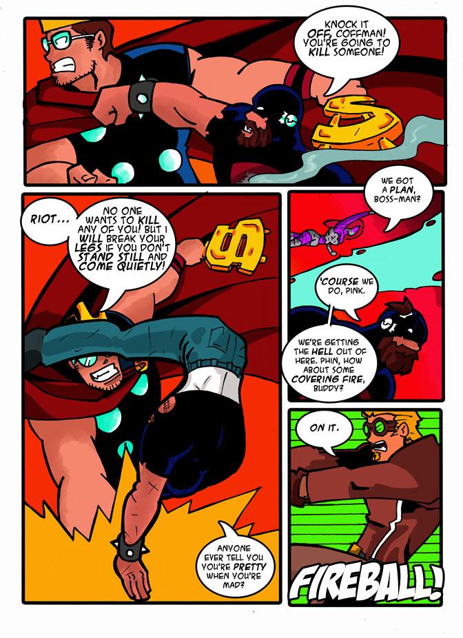 Drunk Duck Civil War: Issue 2, Page 21