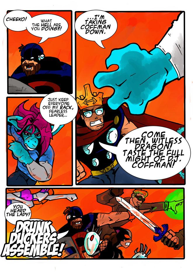 Drunk Duck Civil War: Issue 2, Page 23