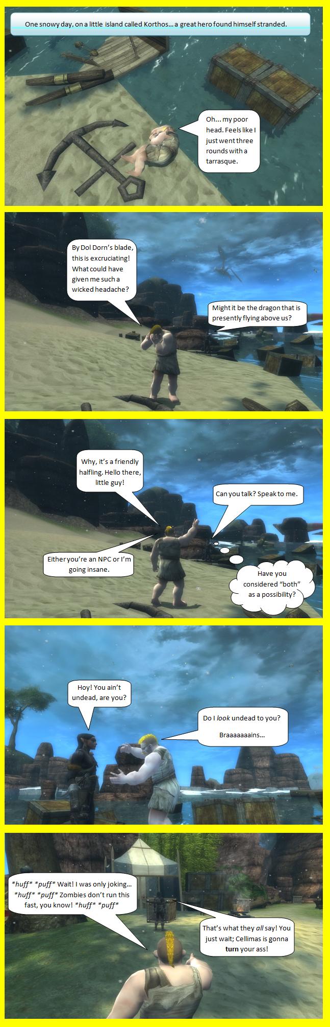 Episode 1 ~ The Korthos Kerfuffle: Strip 1