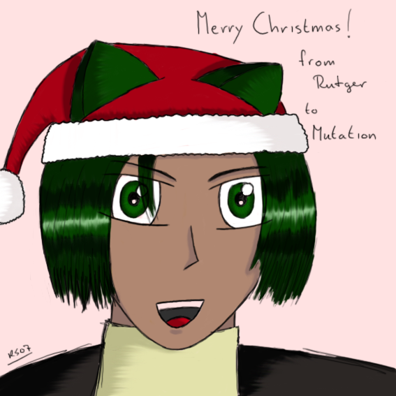 Secret Santa Received Fanart of Trina