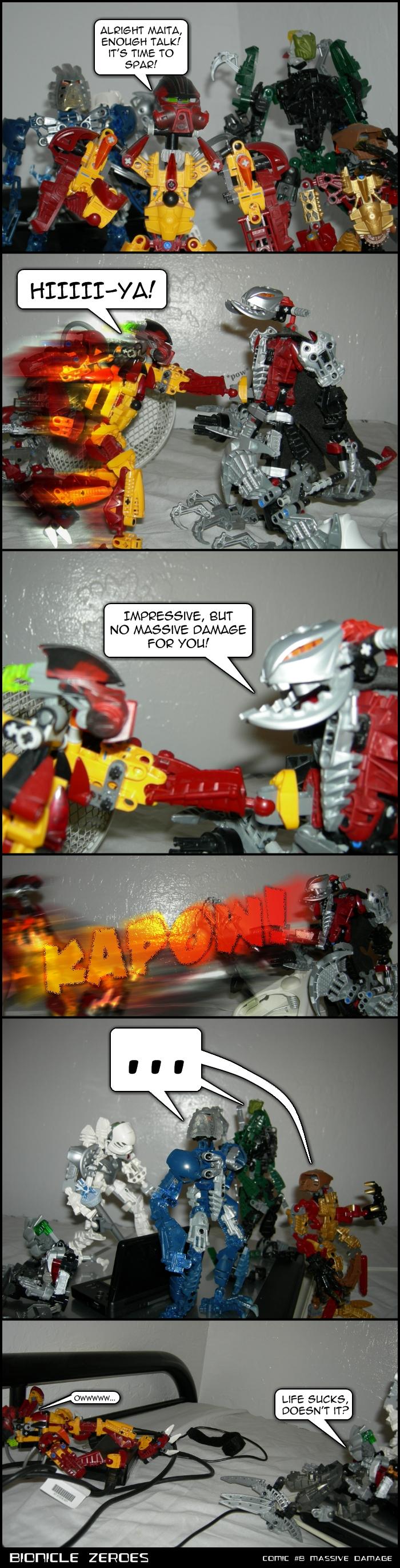 Comic #8 Massive Damage