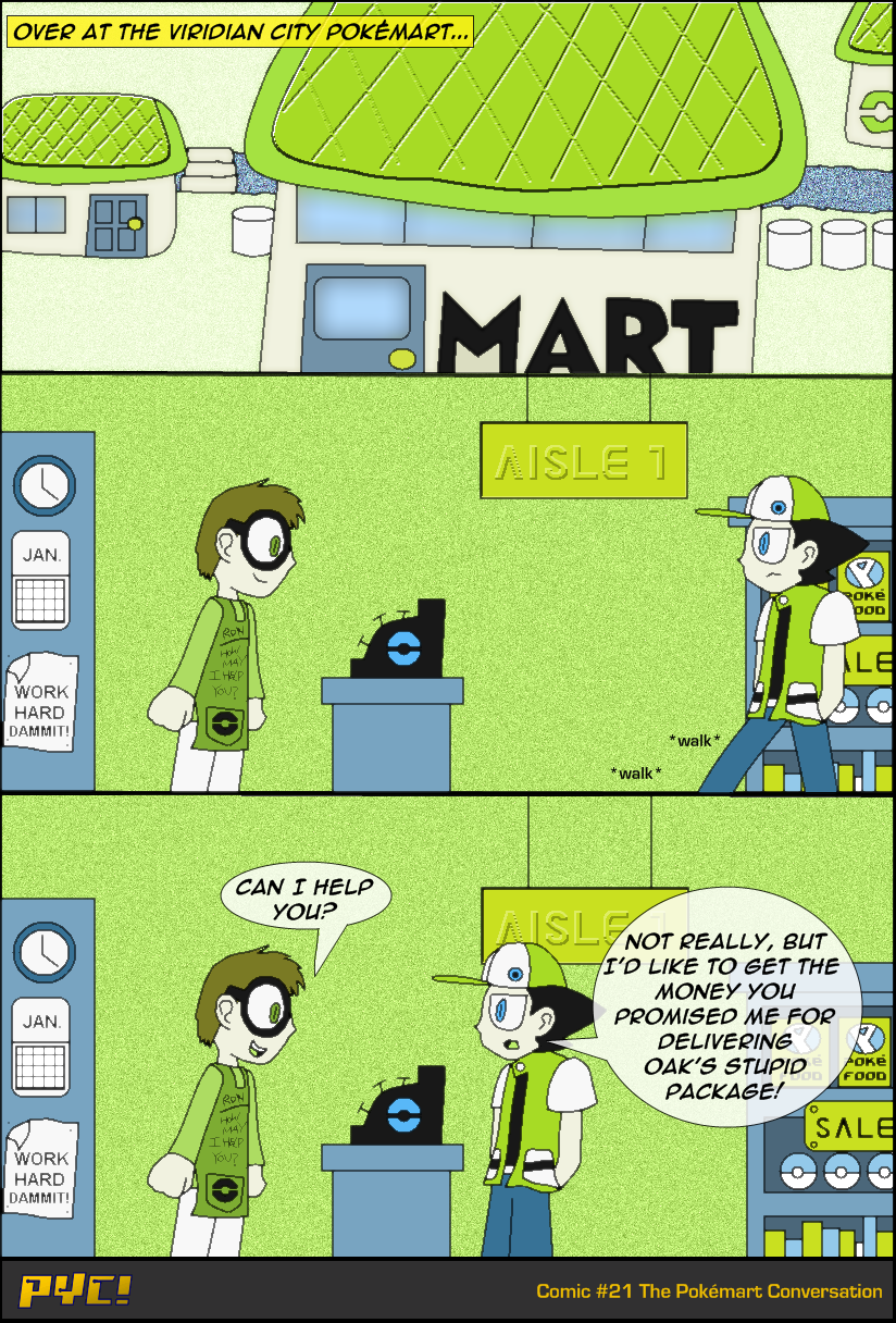 #21 The Pokemart Conversation