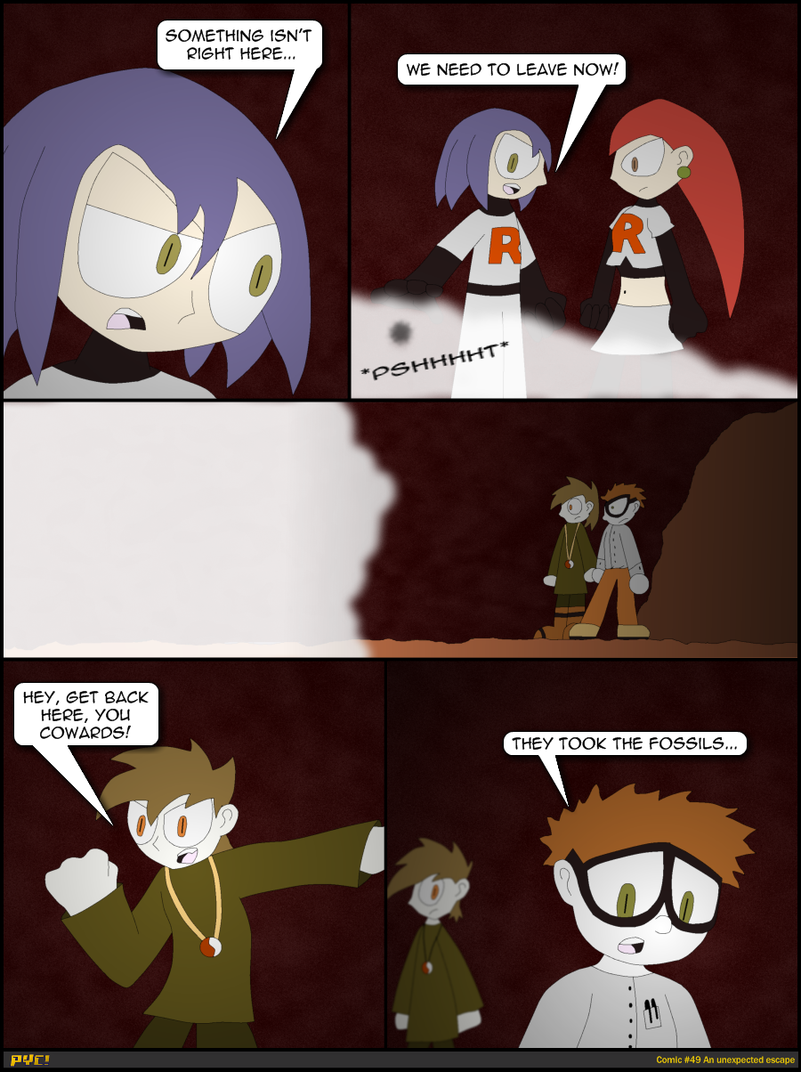 Comic #49 An unexpected escape