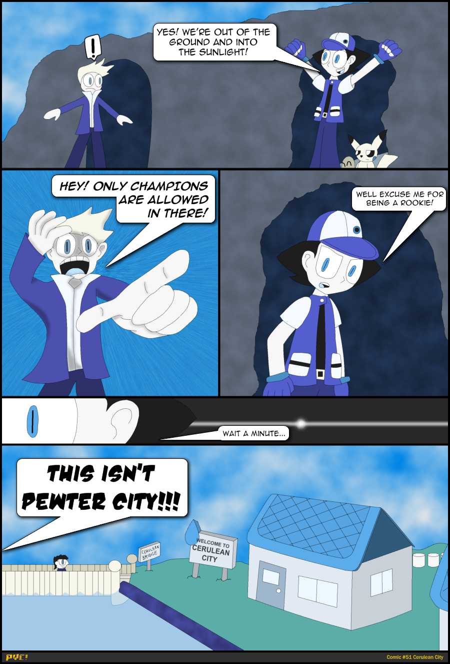 Comic #51 Cerulean City