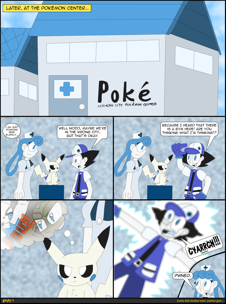 Comic #52 Another town, another gym...