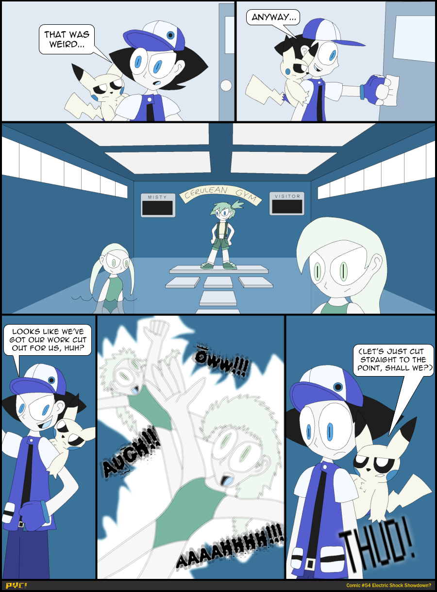 Comic #54 Electric Shock Showdown?