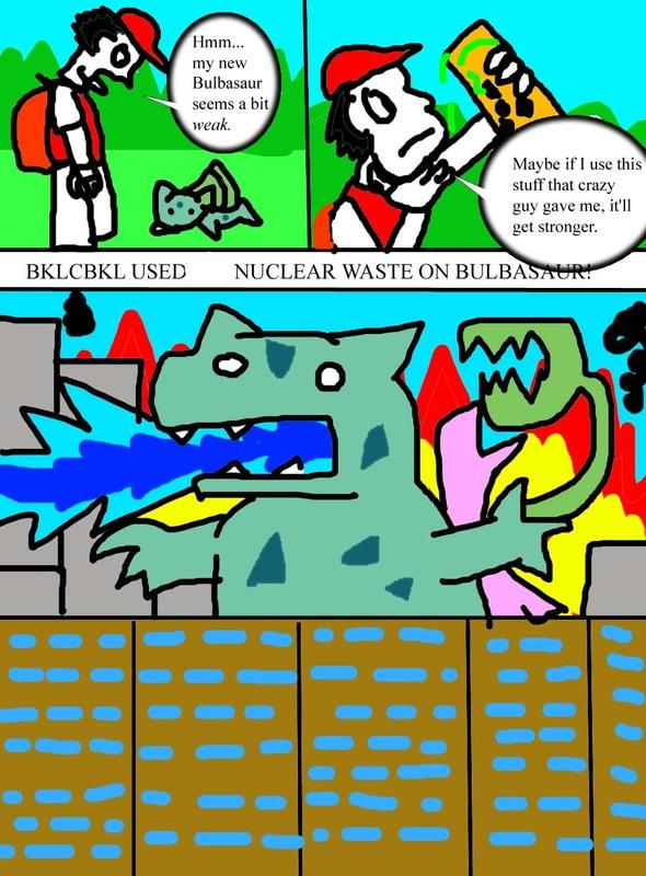 Guest comic by Fluffy Snot Monster