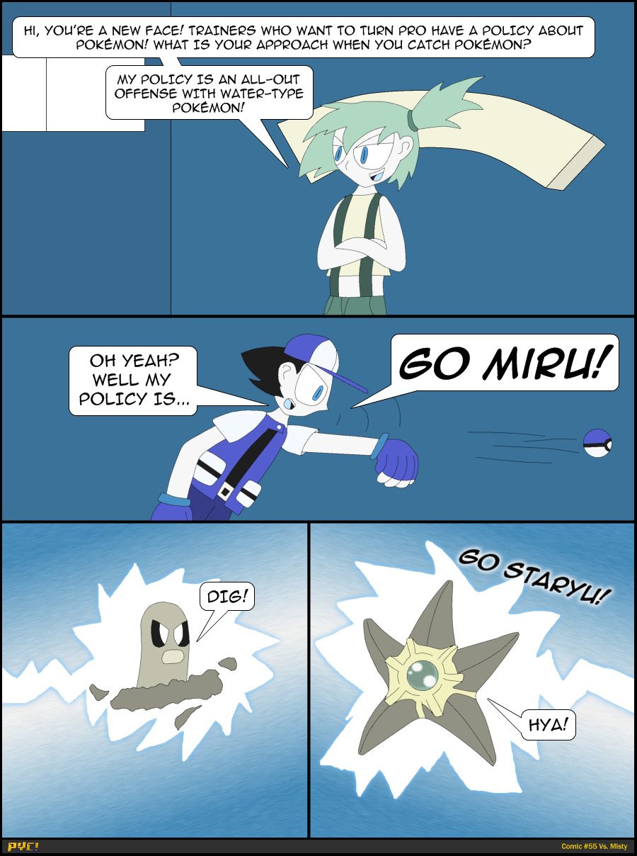 Comic #55 Vs. Misty