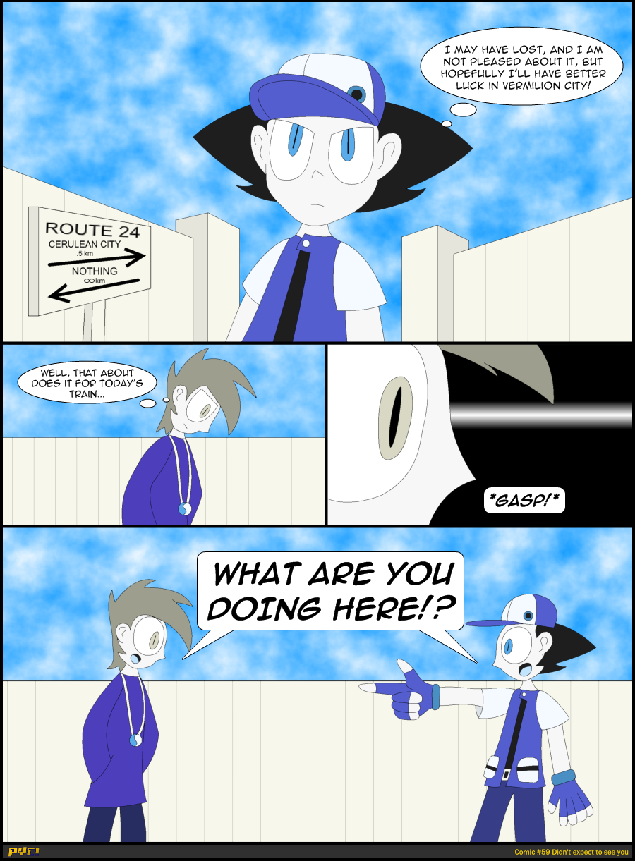 Comic #59 Didn't expect to see you