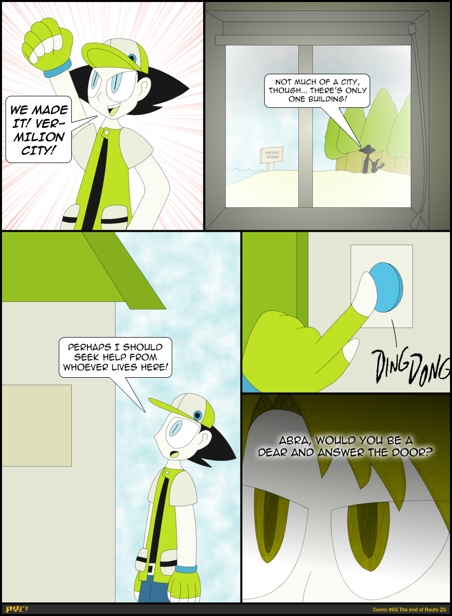 Comic #65 The end of Route 25