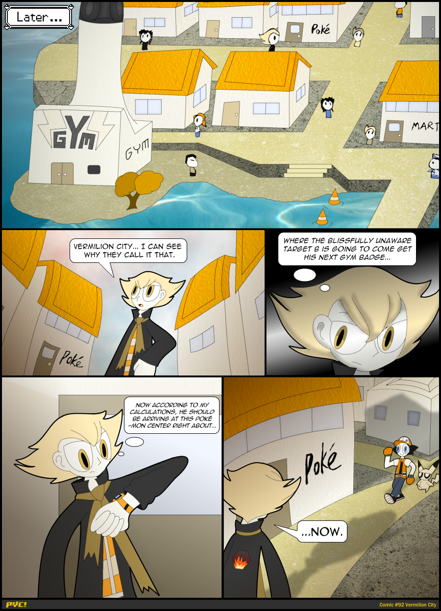 Comic #92 Vermilion City