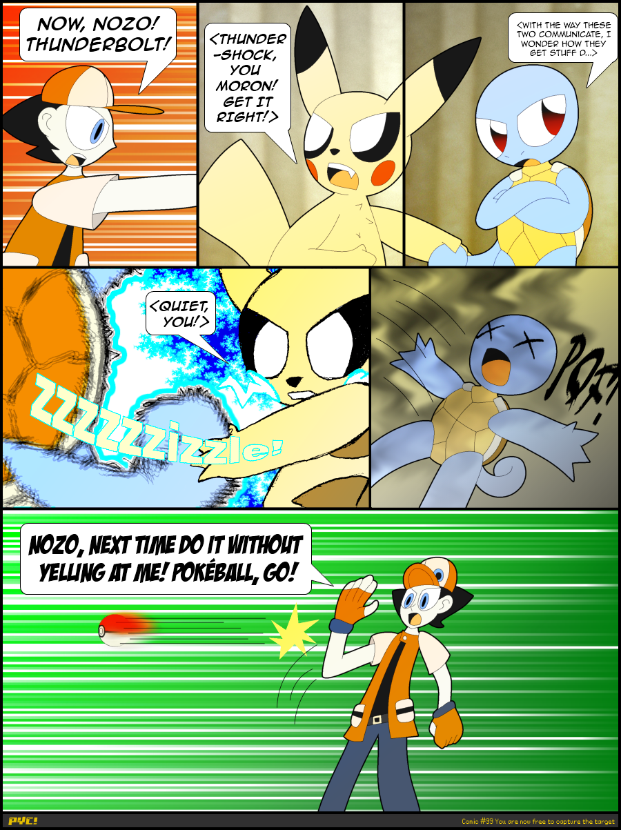 Comic #99 You are now free to capture the target