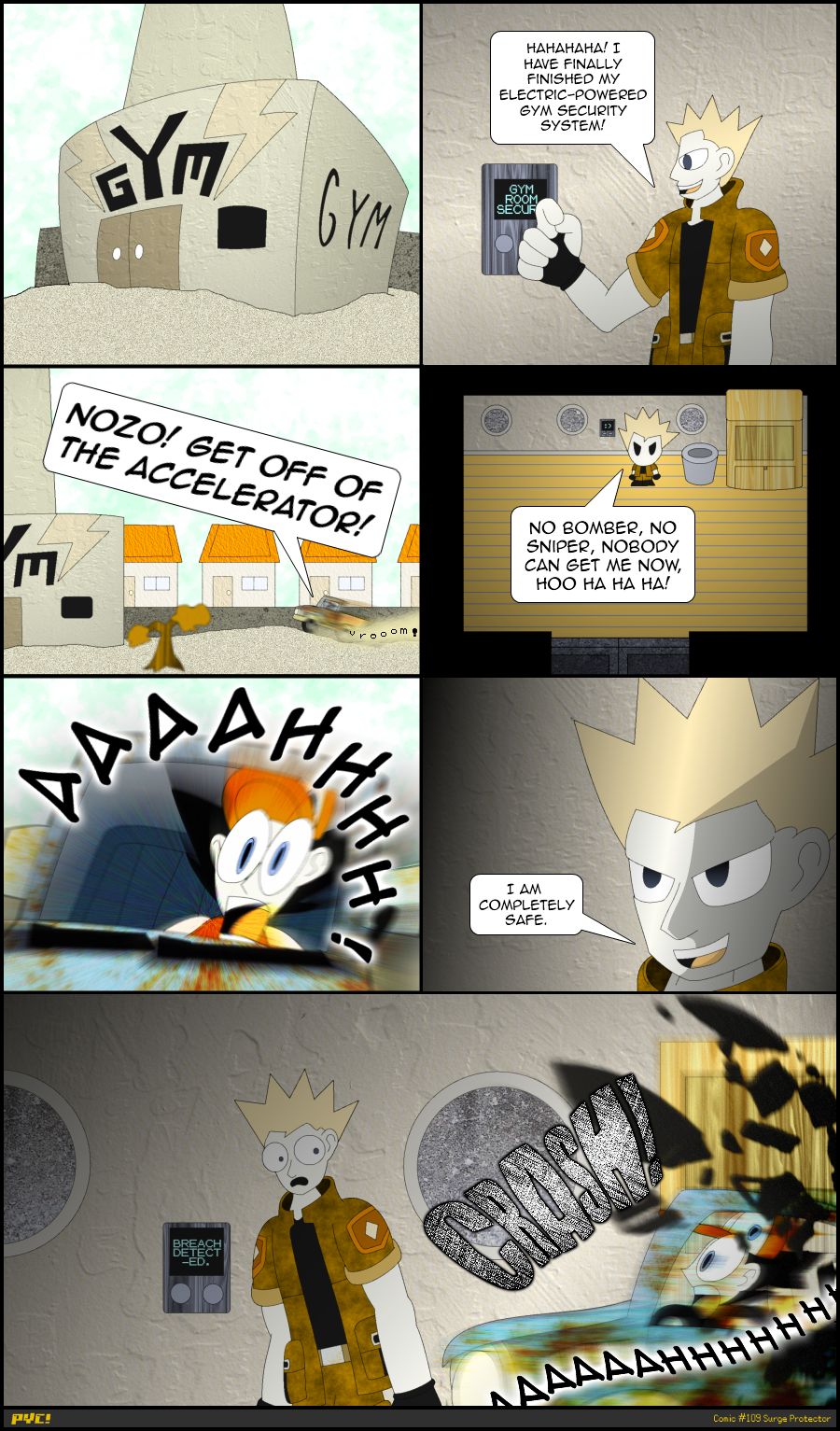 Comic #109 Surge Protector