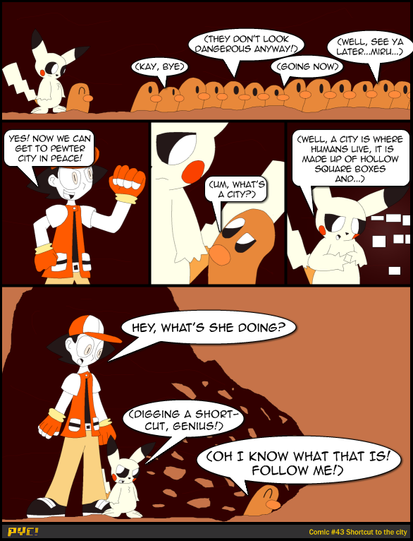 Comic #43 Shortcut to the City