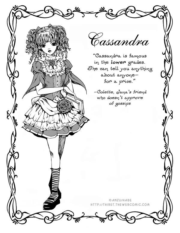 6 - Characters - Cassandra