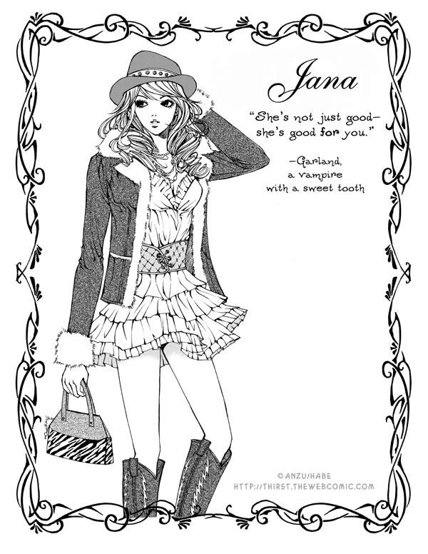 7 - Characters - Jana