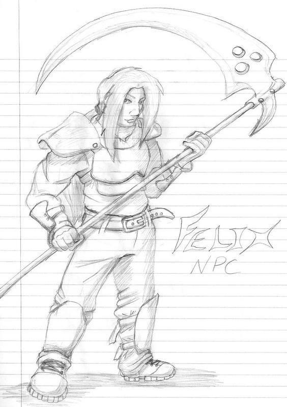 Fanart: Felix by Philippe Mandin