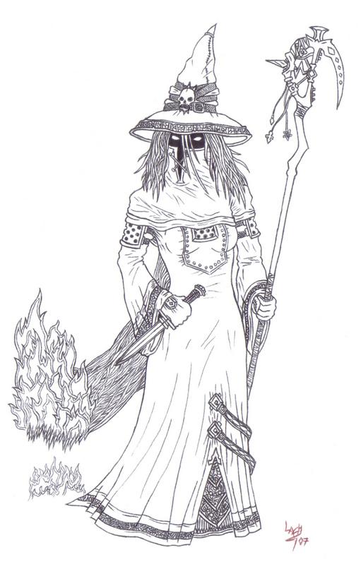 fan art of Naomi by Lech