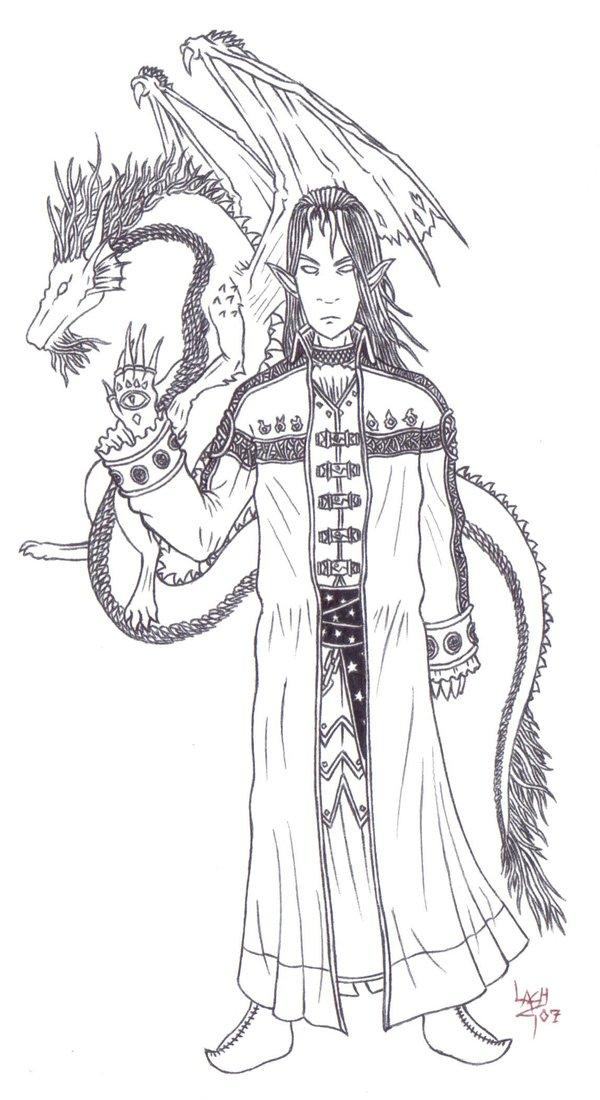 fan art of Deme by Lach