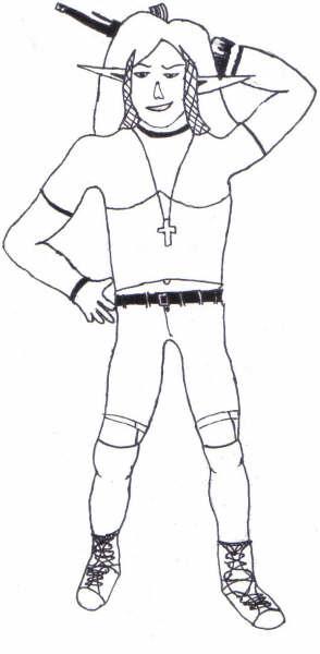 Aoki Fanart by Michael Wiggins