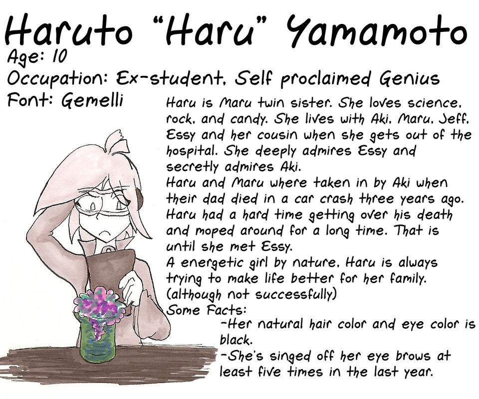 Character Bio: Haru