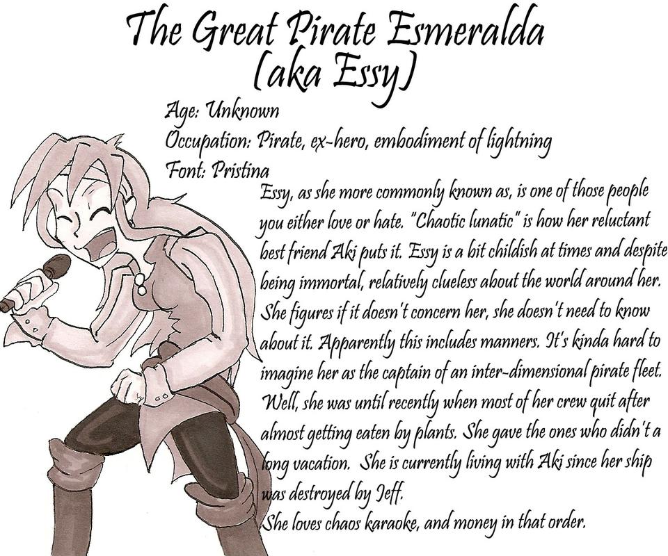 Character Bio: Esmeralda