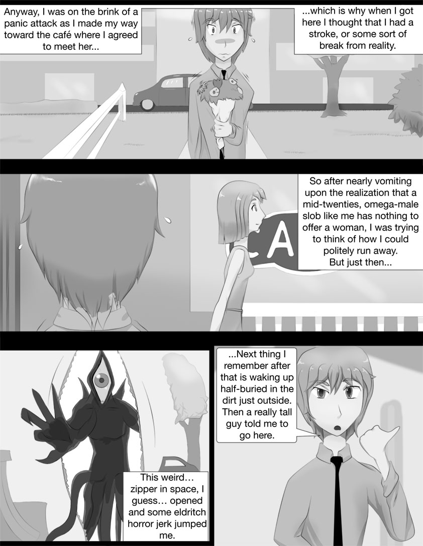 Just Passing Through: Page 21