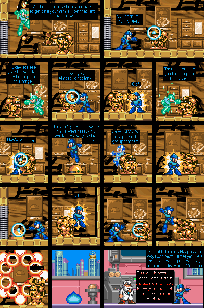 Ultimet Man's Stage- RM 1 Megaman 0