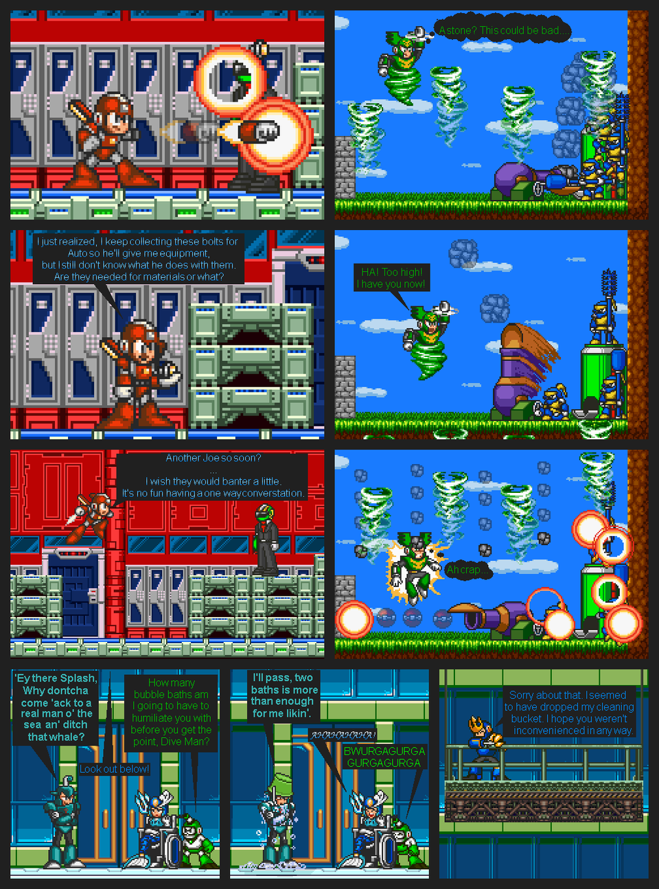 Dodge/Grapple Man's Stage: CannonPult