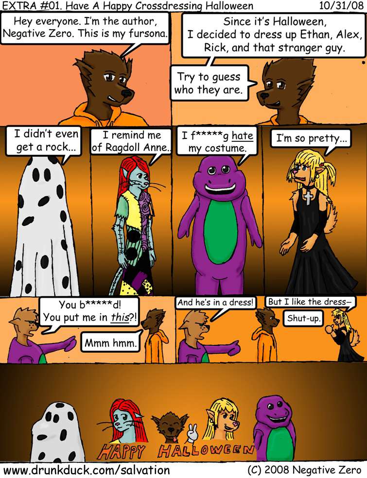 EXTRA #01. Have A Happy Crossdressing Halloween