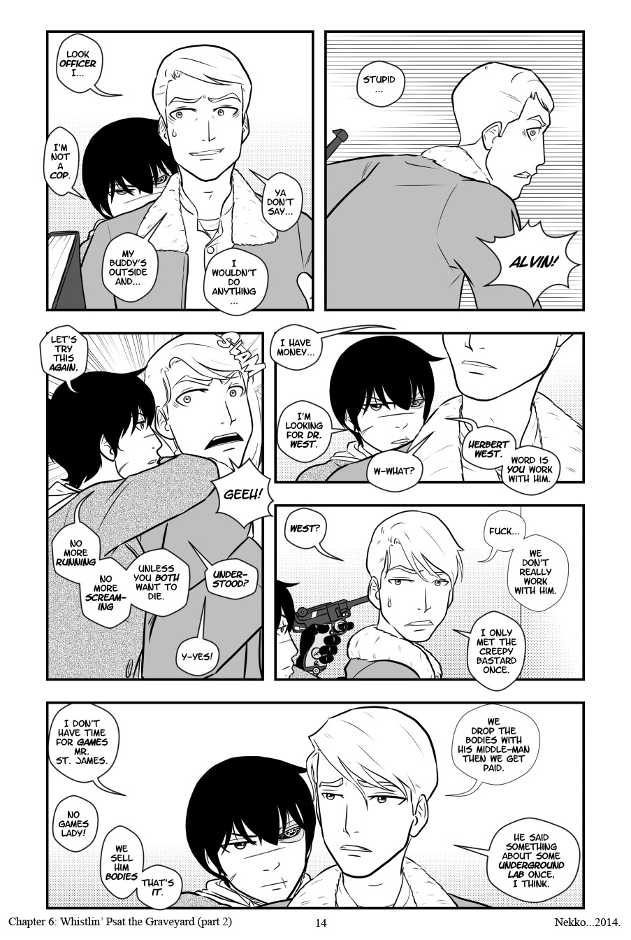 Whistlin Past the Graveyard  2 page 14