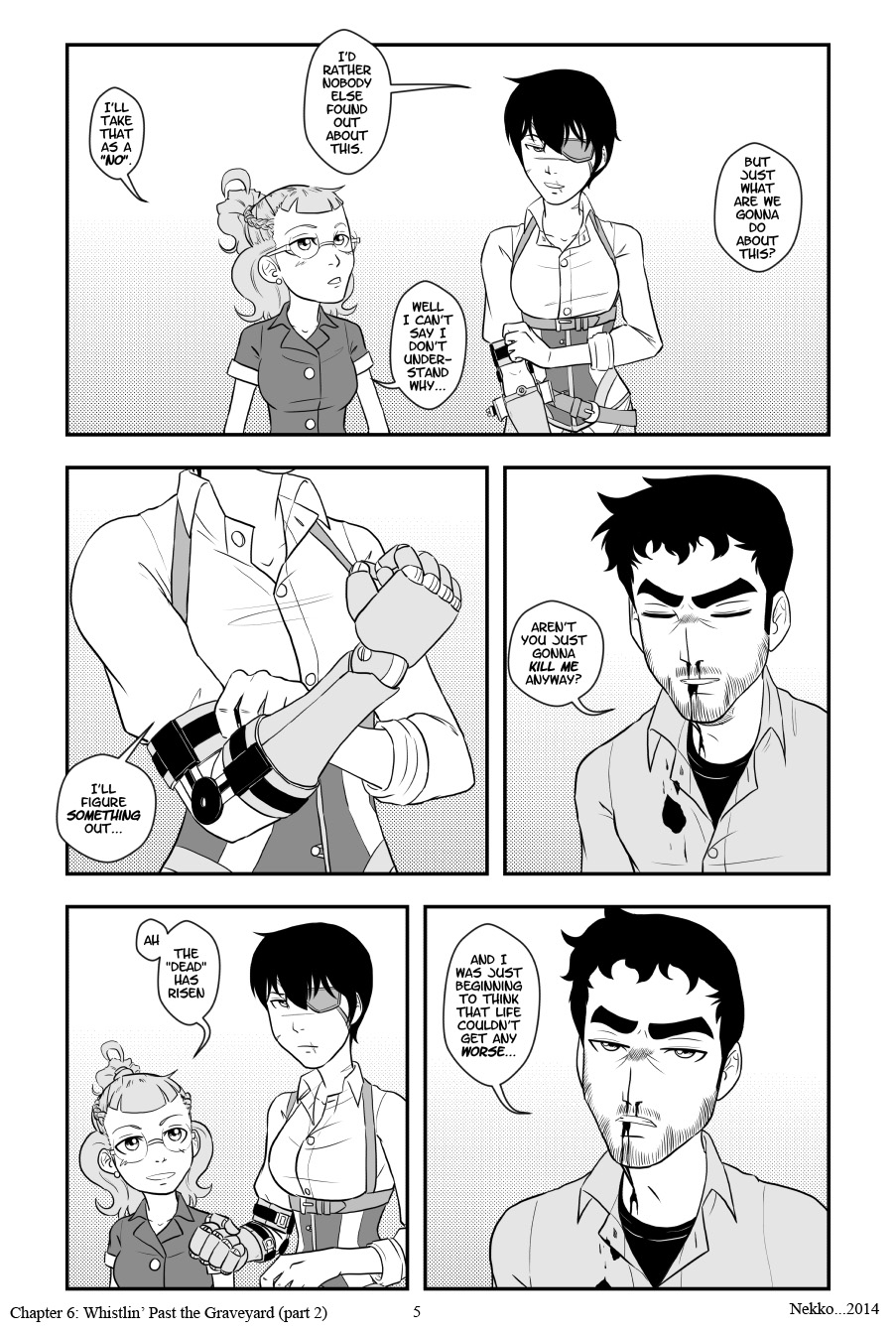 Whistlin Past the Graveyard  2 page 5