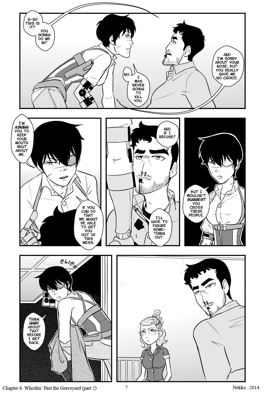 Whistlin Past the Graveyard  2 page 7