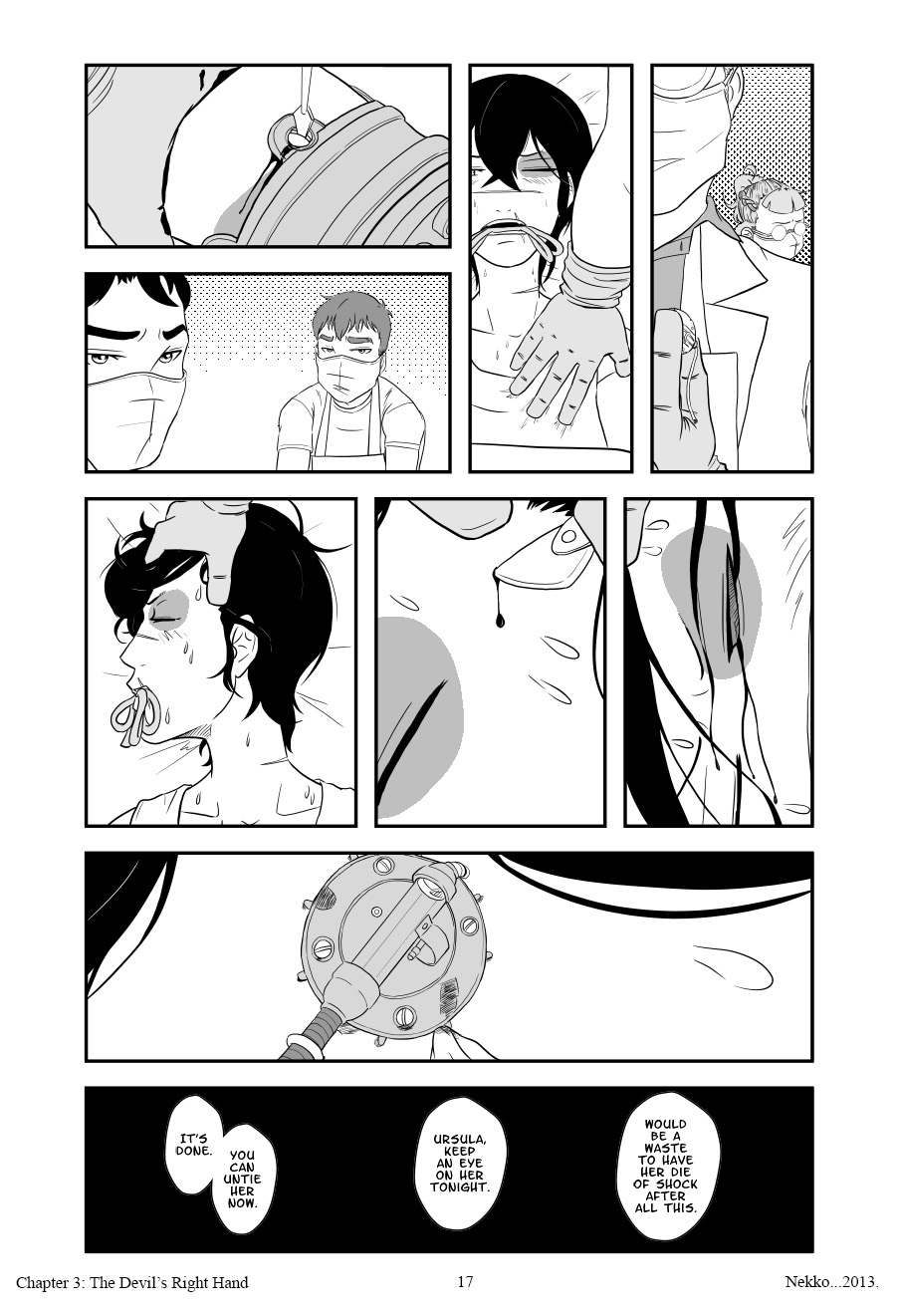 The Devils Right Hand page 17