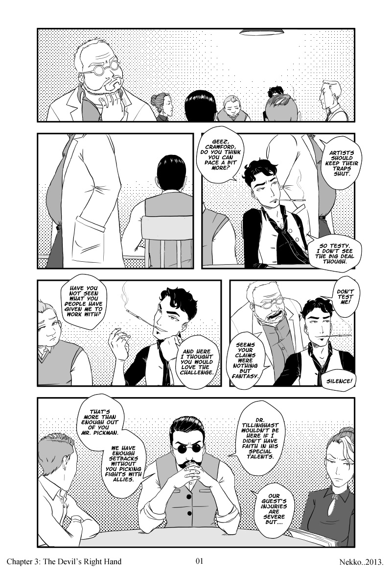 The Devils Right Hand page 1