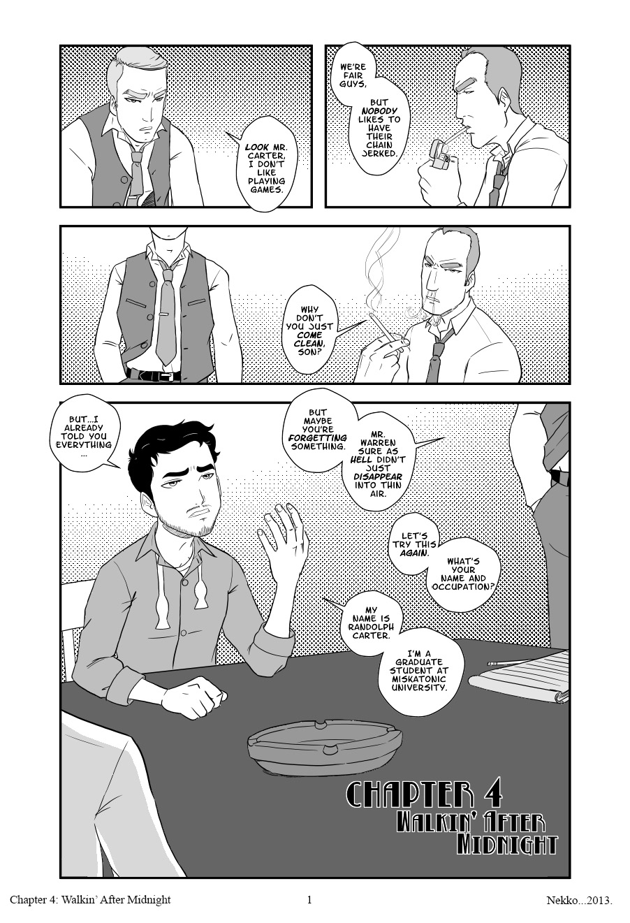 Walkin After Midnight page 1