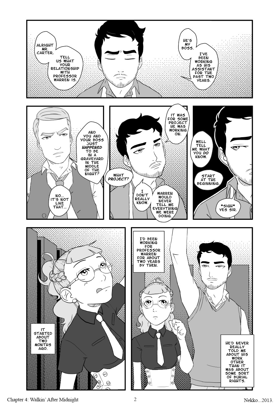 Walkin After Midnight page 2