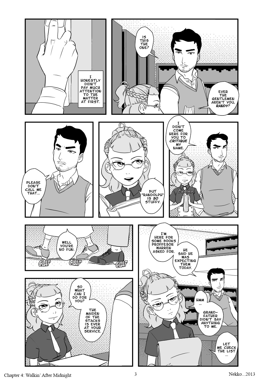 Walkin After Midnight page 3