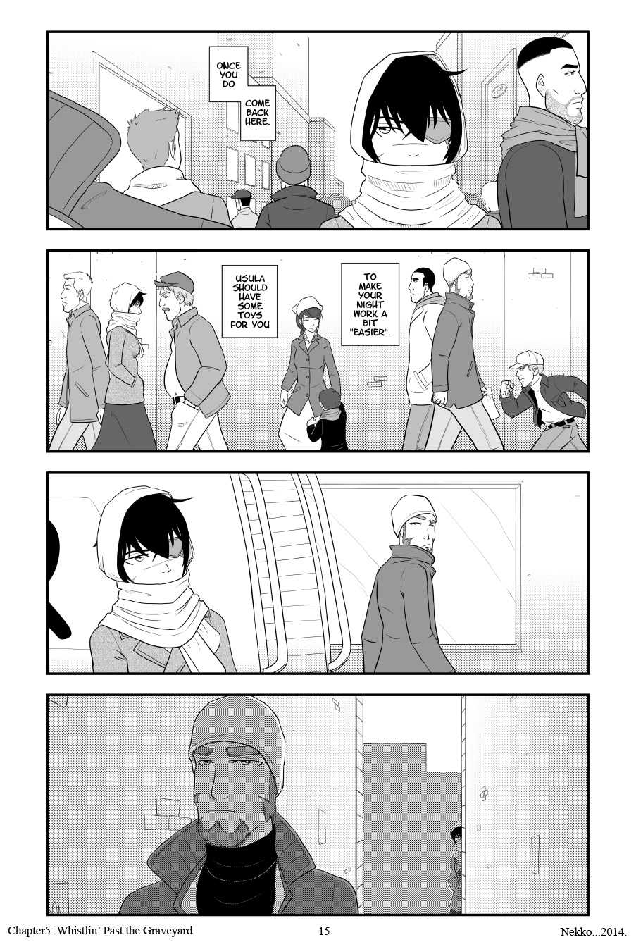 Whistlin' Past the Graveyard page 15