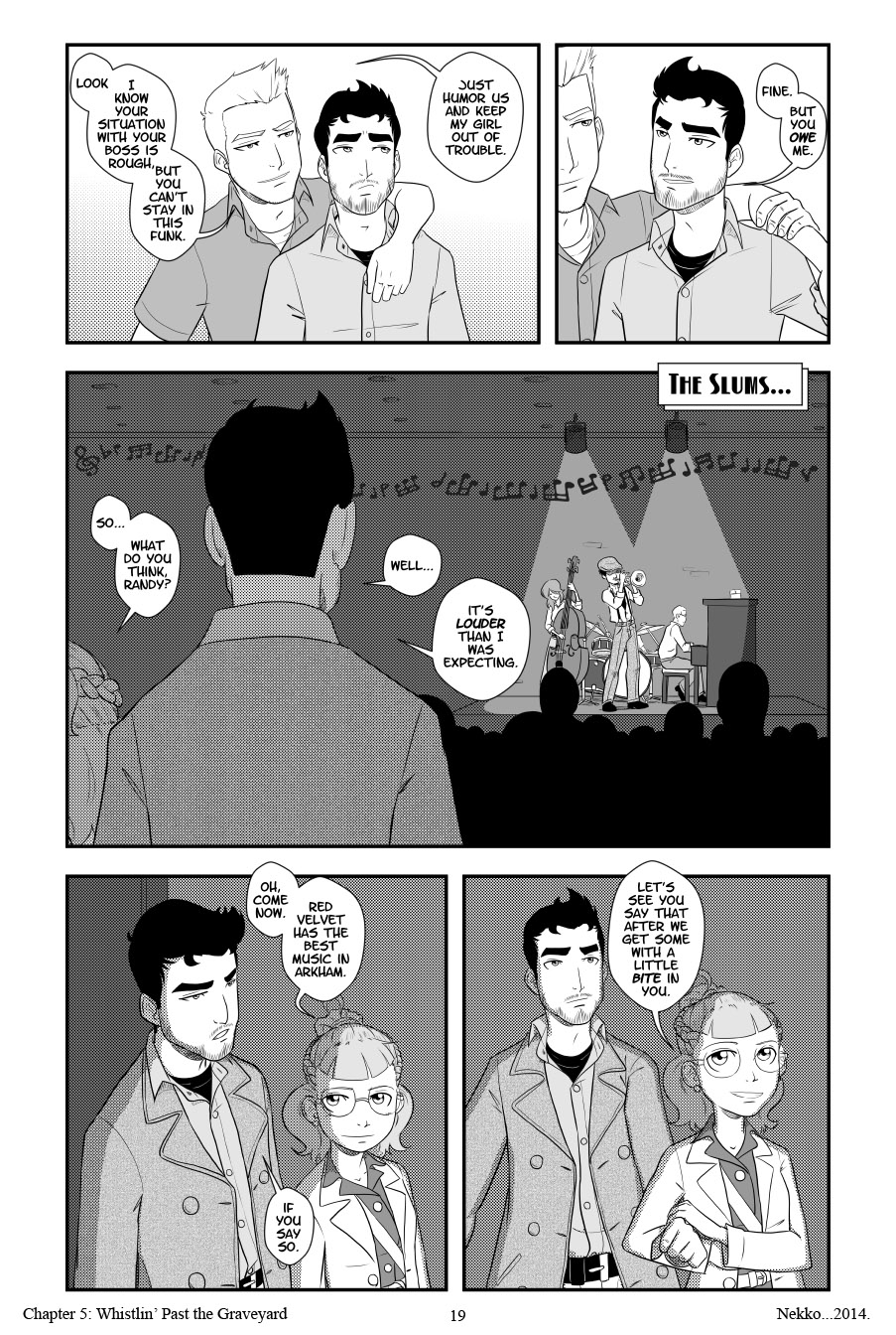 Whistlin Past the Graveyard page 19