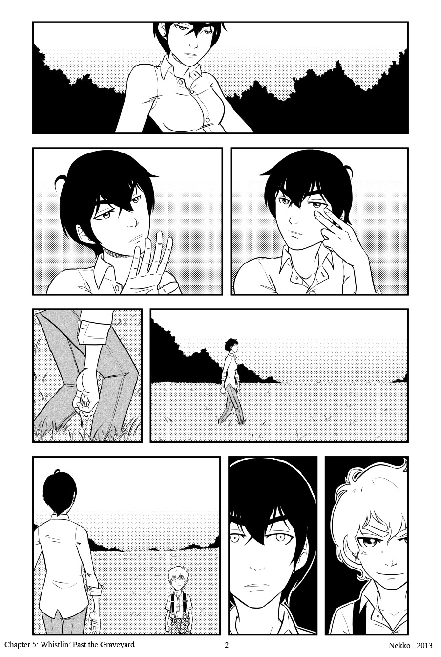 Whistlin' Past the Graveyard page 2